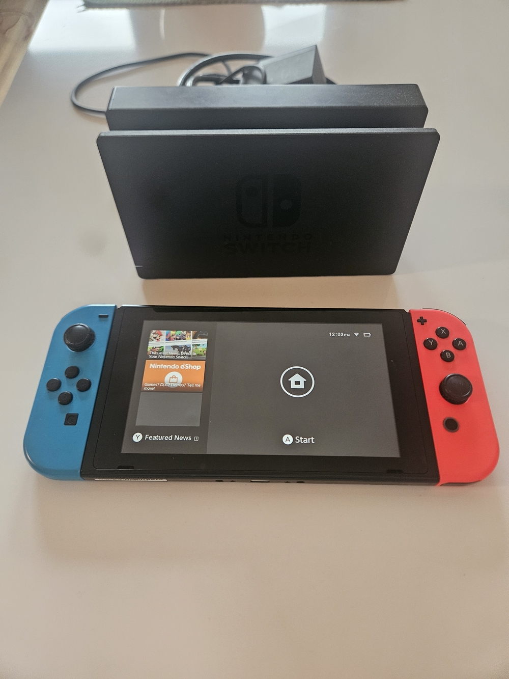 Nintendo Switch with Carrying Case, Power Cord and HDMI Cable